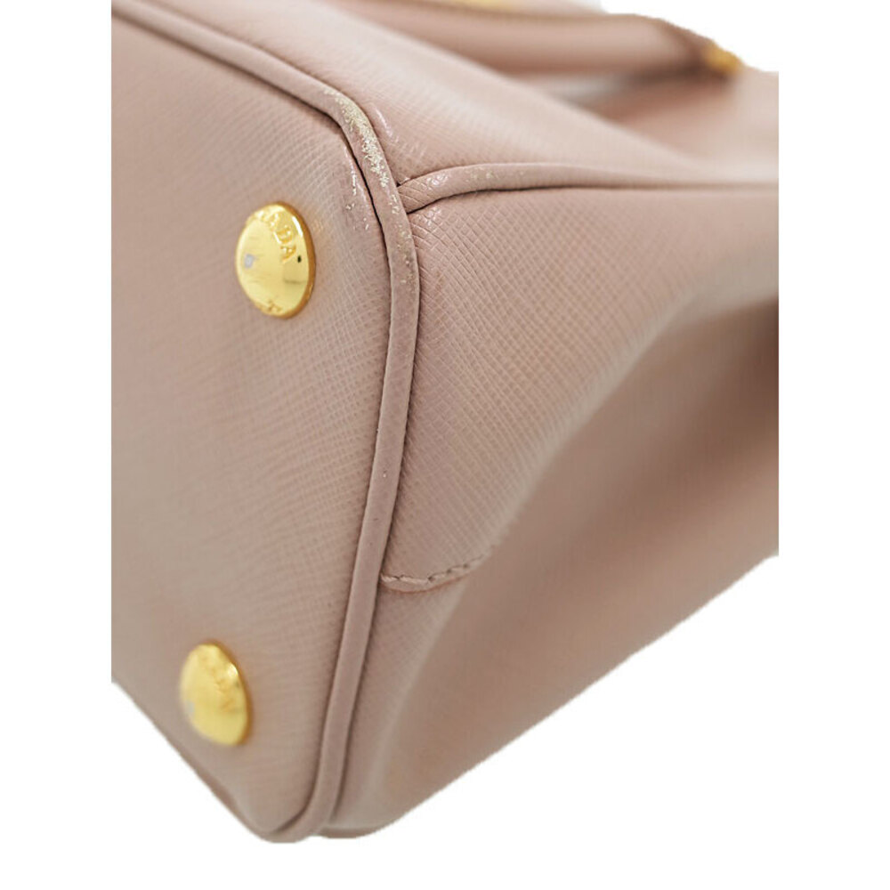 PRADA Galleria Saffiano Leather Shoulder Bag Handbag Bag - Picture 8 of 9